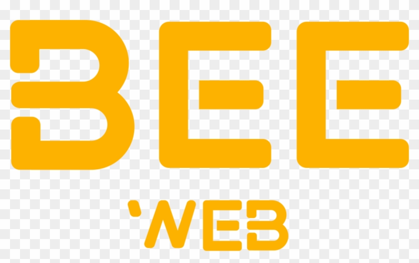 Bee Web Logo Clipart