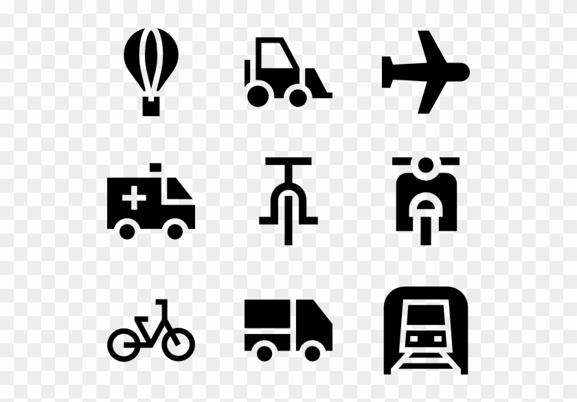 Vector Set Car - Wedding Icons Clipart