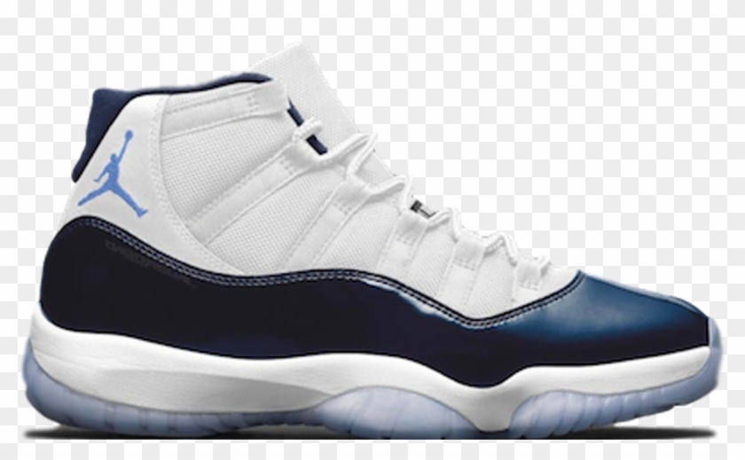 Jordan Transparent Navy Blue - White Black Jordan 11 Clipart #5498480