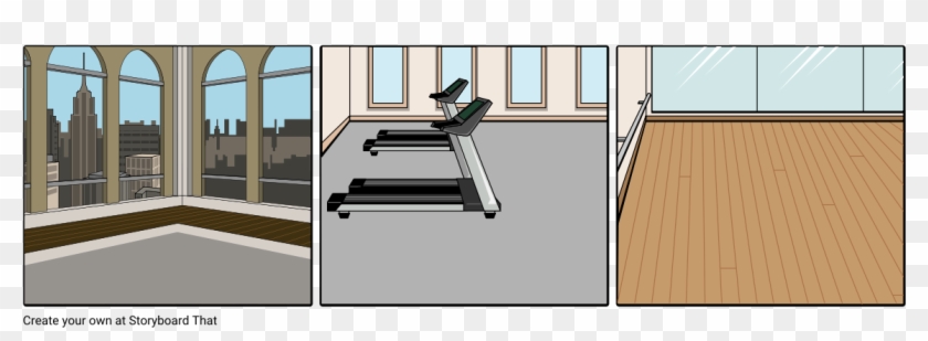 Taylor On Treadmill Jumpman Commercial - Floor Clipart #5498586