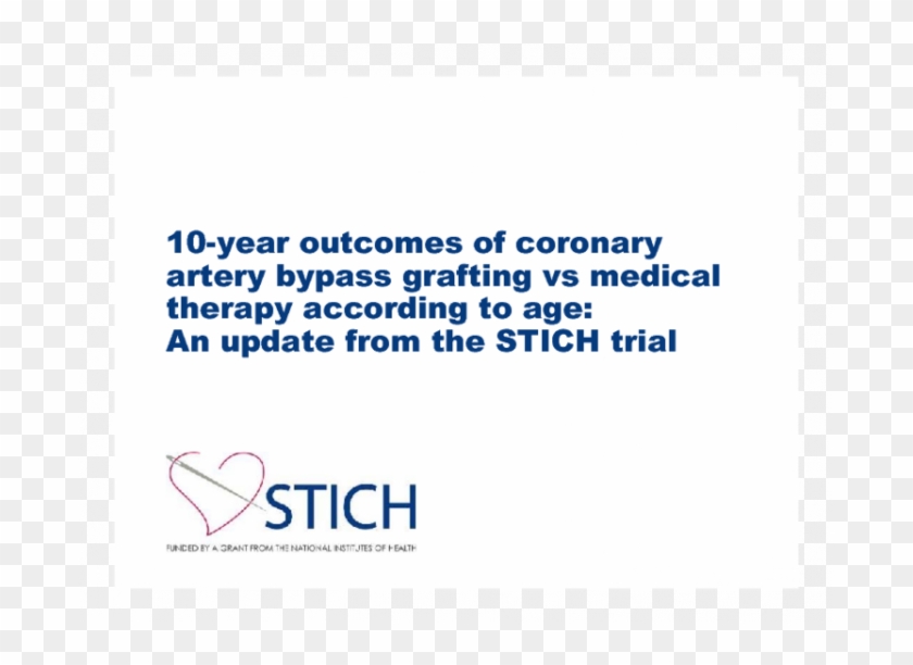 10-year Outcomes Of Coronary Artery Bypass Grafting - Community Heartbeat Trust Clipart #5498692