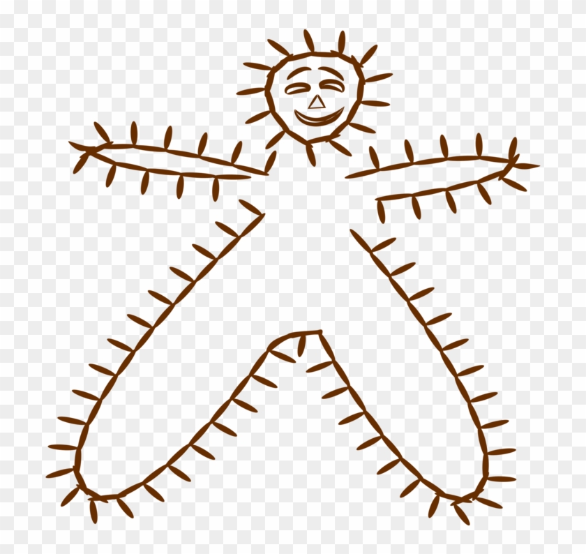 Cartoon Drawing Visual Arts Computer Icons - Stitch Man Clipart