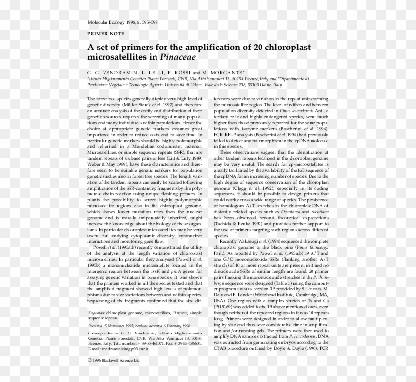 A Set Of Primers For The Amplification Of 20 Chloroplast - Folio Four From Burchard Of Sion's De Locis Ac Mirabilibus Clipart #5499404