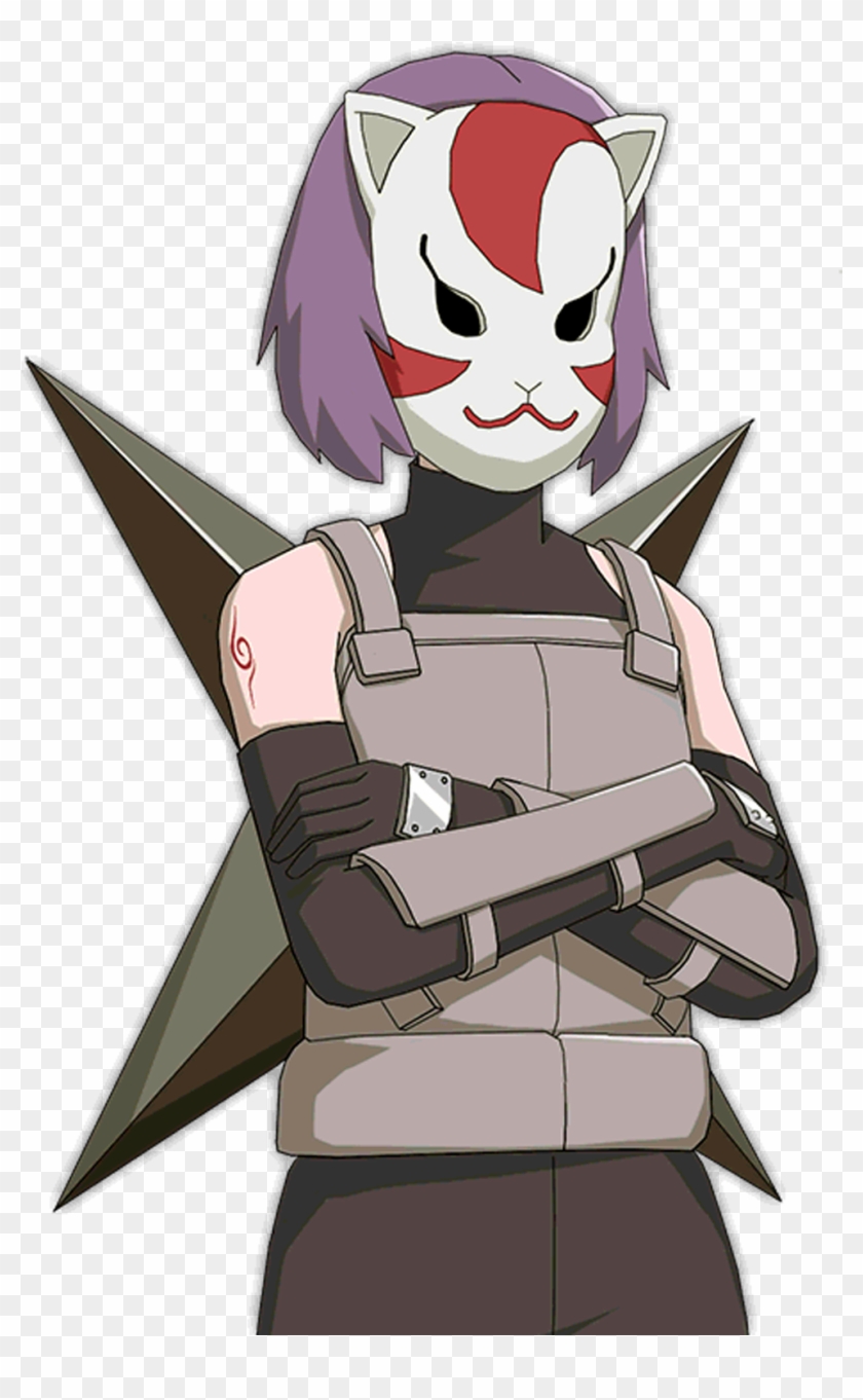 Konoha Anbu Girl 2 Naruto Oc, Naruto Characters, Boruto, - Cartoon Clipart