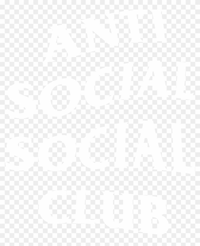 Anti-social Social Club - Anti Social Social Club Logo Png Clipart