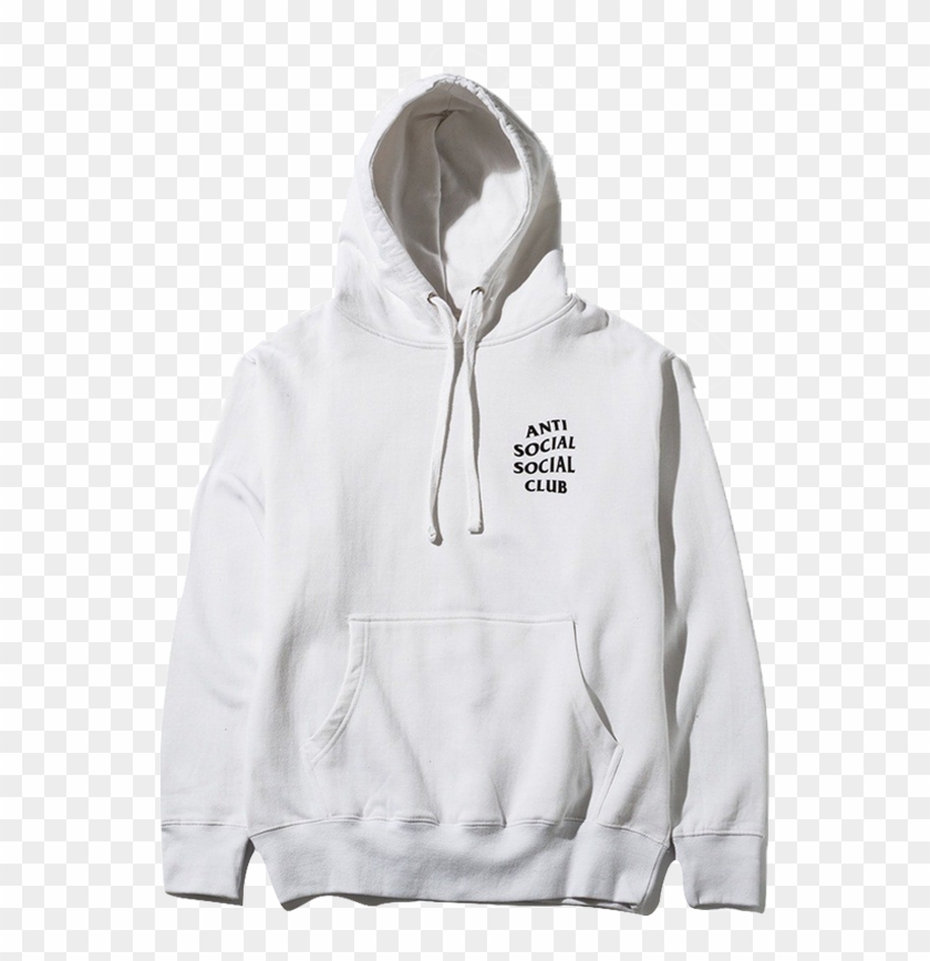 Anti Social Social Club - White Anti Social Social Club Hoodie Clipart