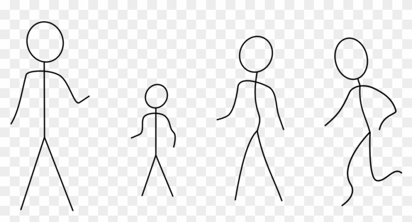 Stick Figures - Stick Figures Clip Art - Png Download