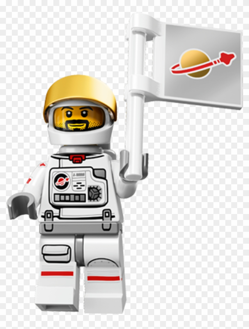 Minifigures Series Classic Spaceman Clipart