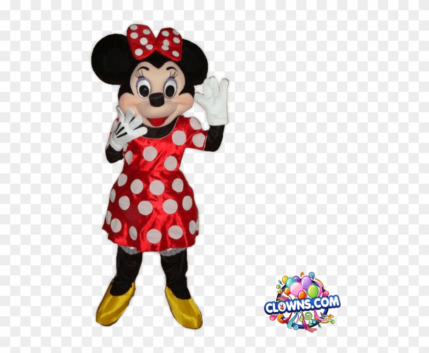 Minnie Mouse Party Characters, Ny - Minnie Mouse Costume Character For Birthday Party Clipart #550749