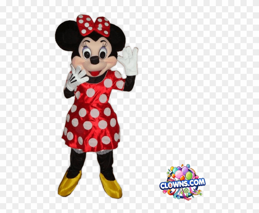 Minnie Mouse Party Characters, Ny - Minnie Mouse Costume Character For Birthday Party Clipart