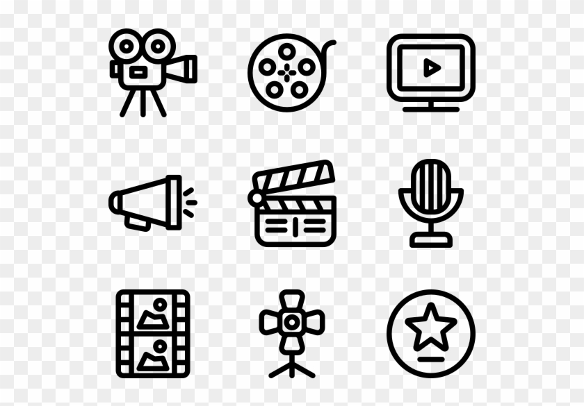 Film Industry - Friend Icon Transparent Background Clipart #550958