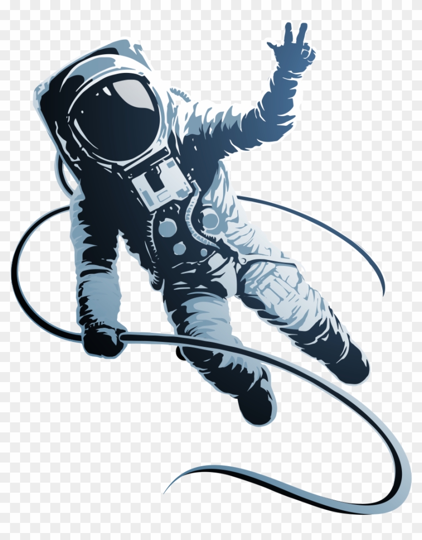 Astronaut In Fortnite - Transparent Astronaut Illustration Clipart #551015