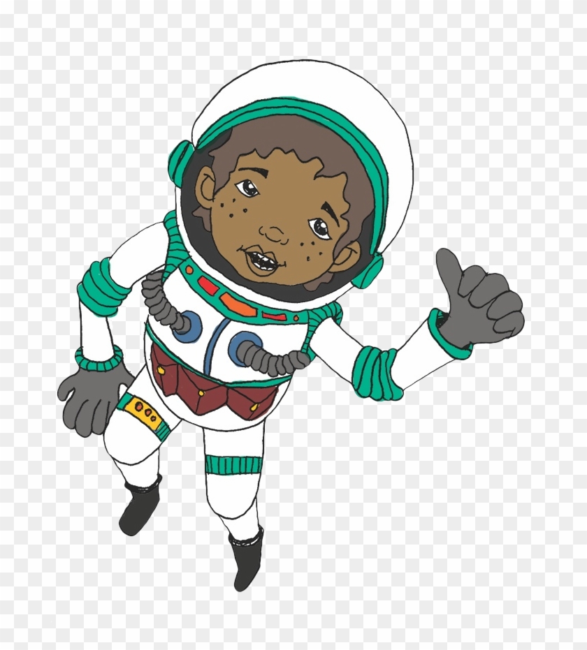 Max Astronaut Clear Background Png - Cartoon Astronaut Transparent Clipart #551038