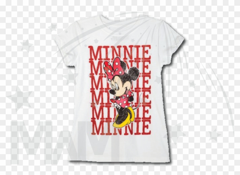 Minnie Mouse Toddler White Tshirt Xs-xl Sizes - Active Shirt Clipart