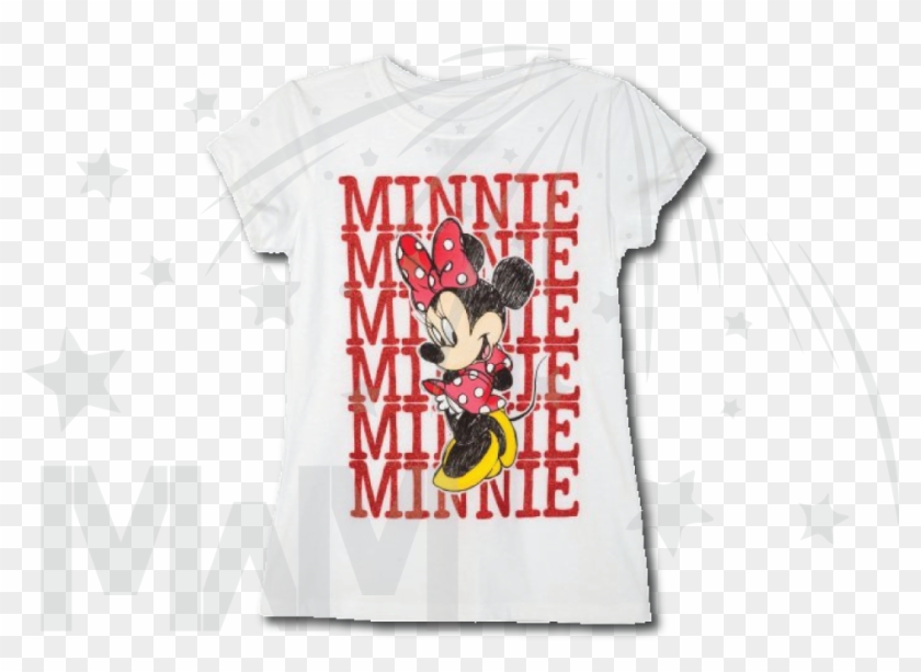 Minnie Mouse Toddler White Tshirt Xs-xl Sizes - Active Shirt Clipart #551396
