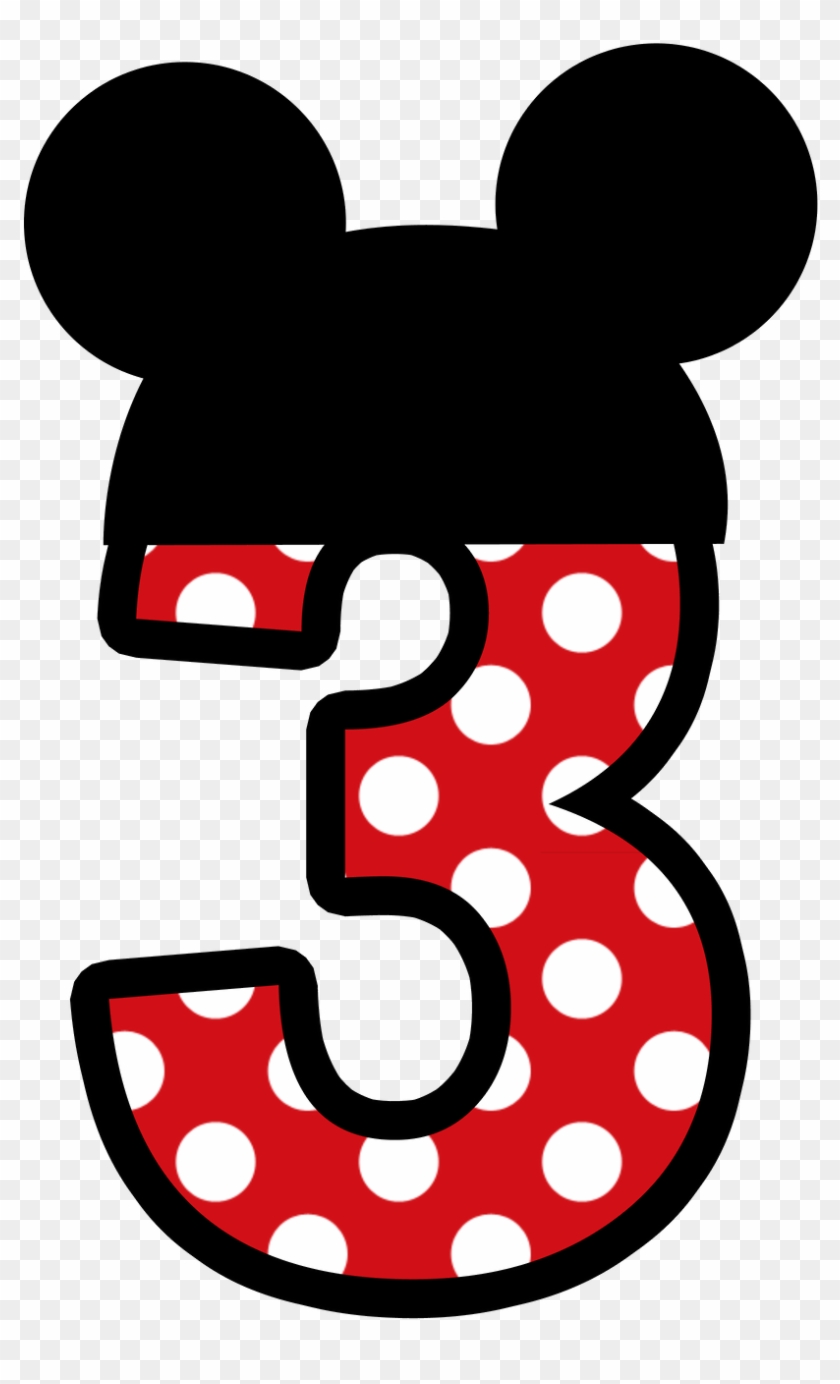 Mickey E Minnie - Mickey Mouse Number 8 Clipart