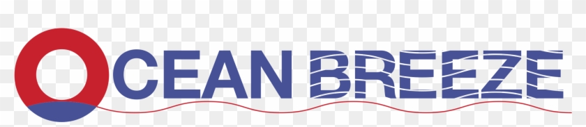 Ocean Breeze Logo Png Transparent - Electric Blue Clipart