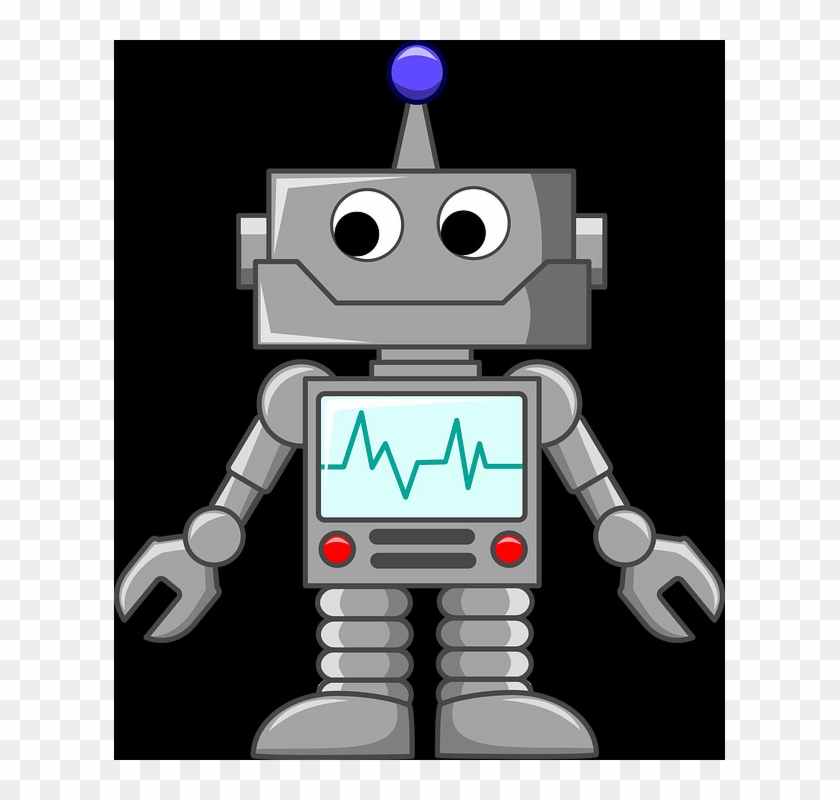 Robotics Png Images - Cartoon Robot Template Clipart