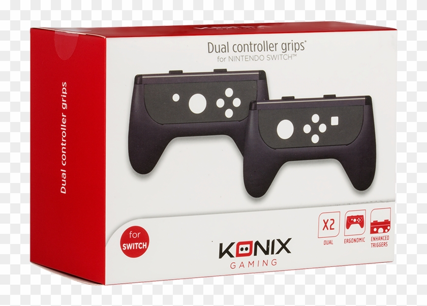 Holds The Switch Controllers Like A Gamepad Ergonomic - Nintendo Switch Clipart