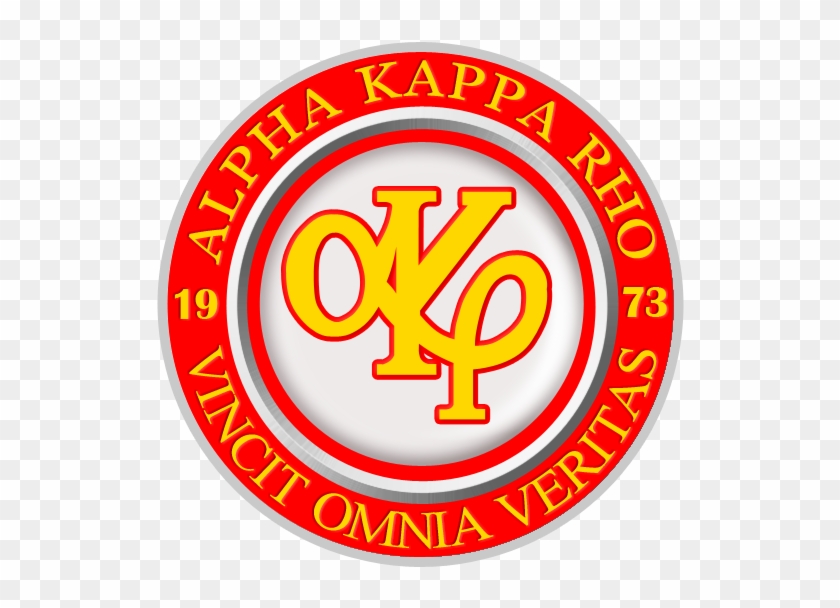 Alpha Kappa Rho - Alpha Kappa Rho Official Seal Clipart #551996