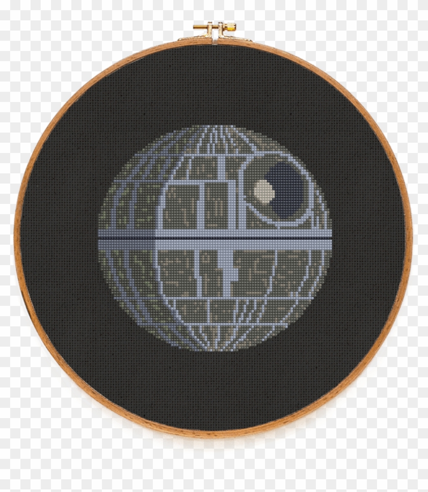 Death Star - Death Star Cross Stitch Clipart #552054