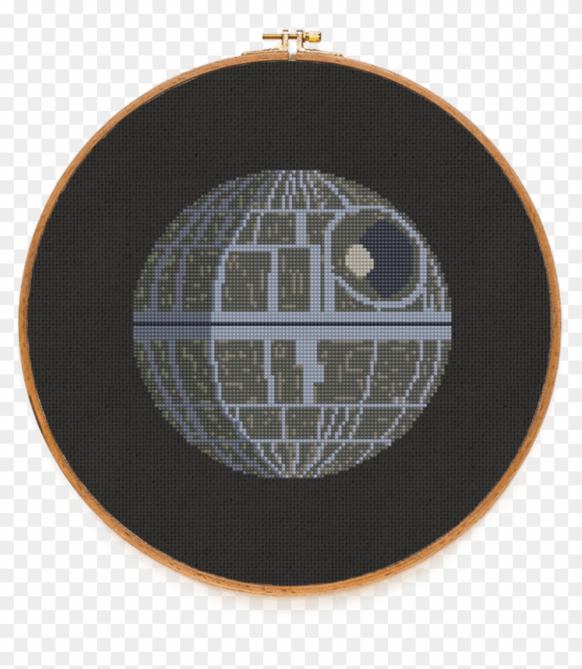 Death Star - Death Star Cross Stitch Clipart