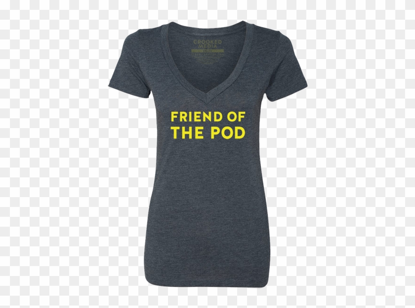 Fitted Friend Of The Pod T-shirt - Active Shirt Clipart #552325