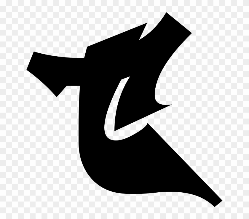 Letter T Graffiti Style , Png Download - T Graffiti Png Clipart