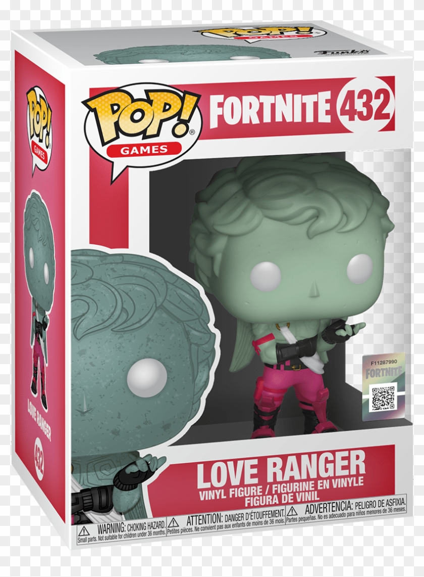Funko Pop Games Fortnite Love Ranger - Funko Pop Love Ranger Clipart #552600