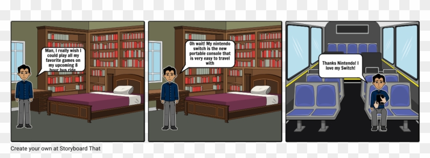 Nintendo Switch - Bedroom Clipart