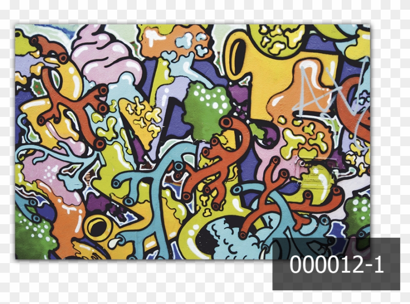 The Outside Art Is Coming Inside The House With These - Graffiti Muur Cartoon Clipart