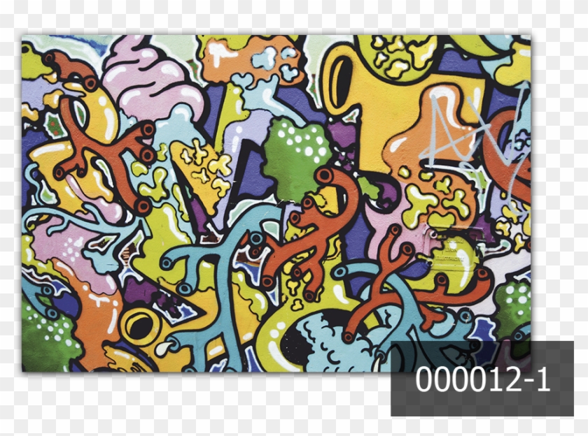 The Outside Art Is Coming Inside The House With These - Graffiti Muur Cartoon Clipart #552833