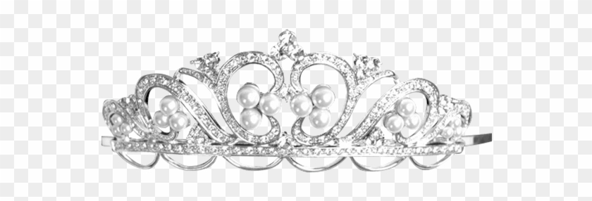 Pearl Crystal Tiara - Tiara Clipart #552888