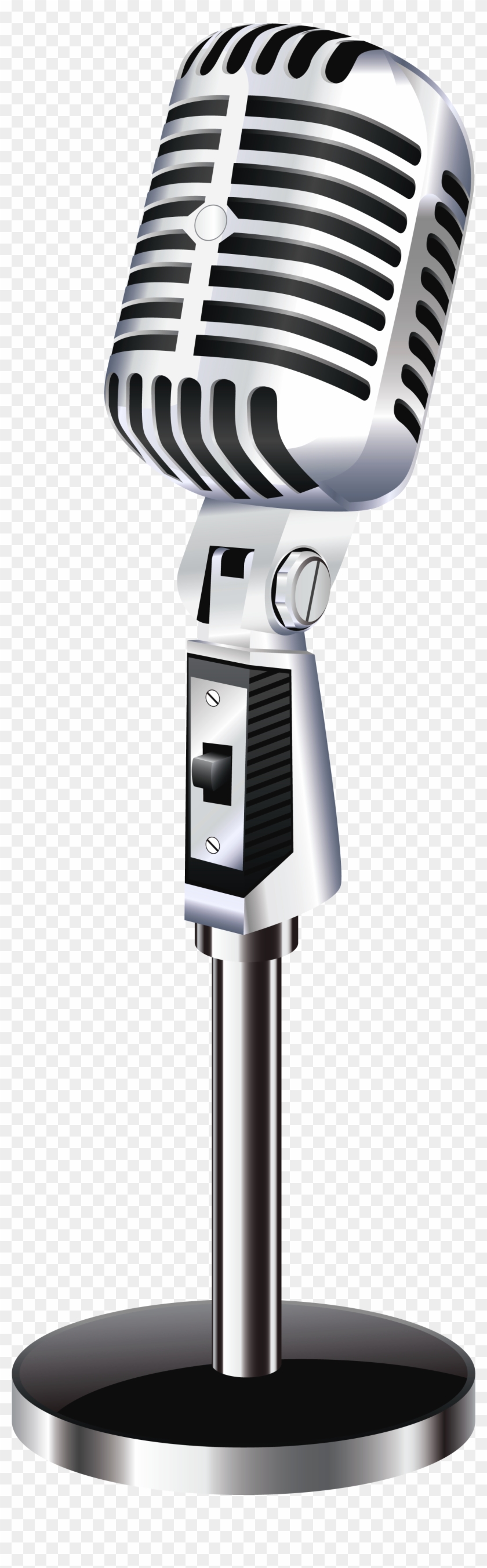 Microphone Clip - Microphone Clipart Transparent Background - Png Download