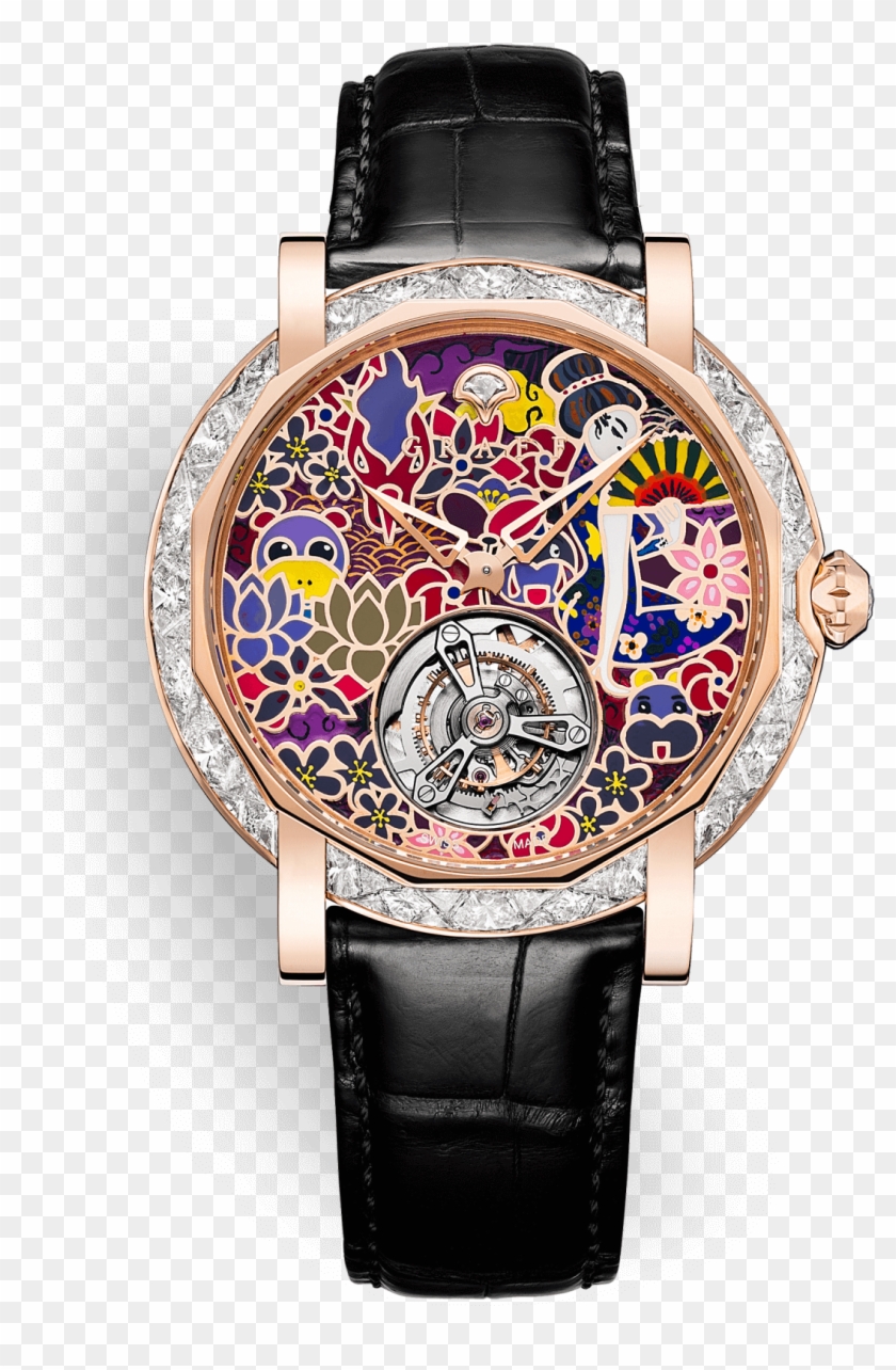 A Mastergraff Metiers D'art Graffiti 43mm Men's Watch - Graff Watches Clipart