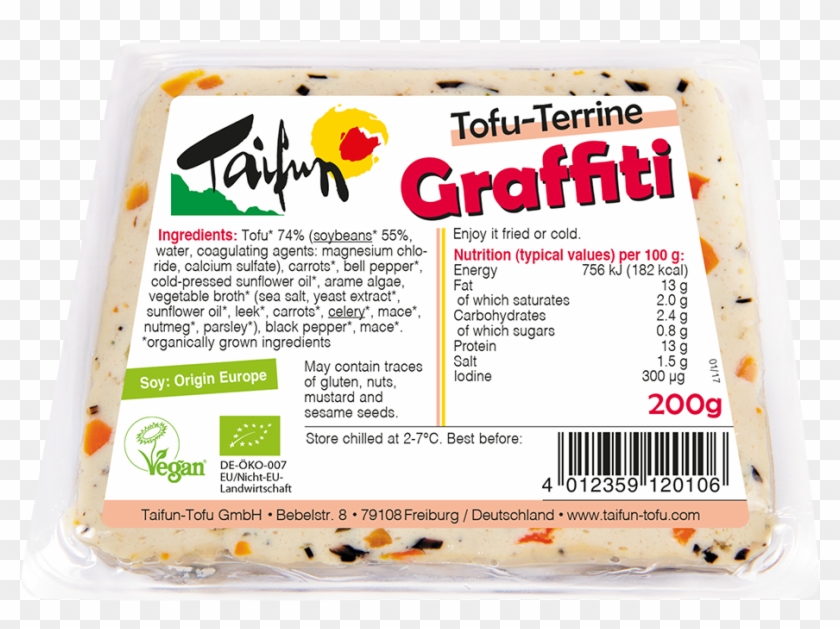 Tofu Terrine Graffiti - Taifun Tofu Clipart #553017
