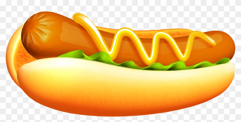 Hot Dog Transparent Png Clipart Image - Hot Dog Clipart Png #553432