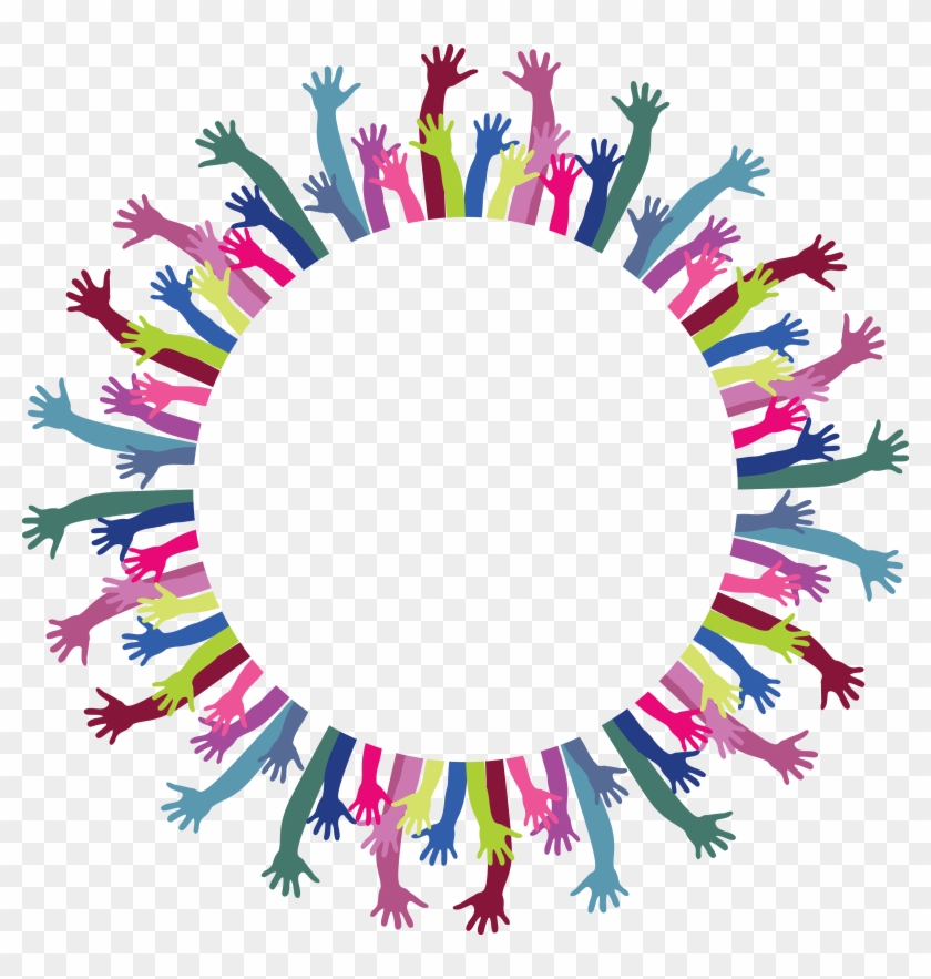 Free Clipart Of A Frame Of Hands - Asia Pacific Summit 2018 Nepal - Png Download #553503