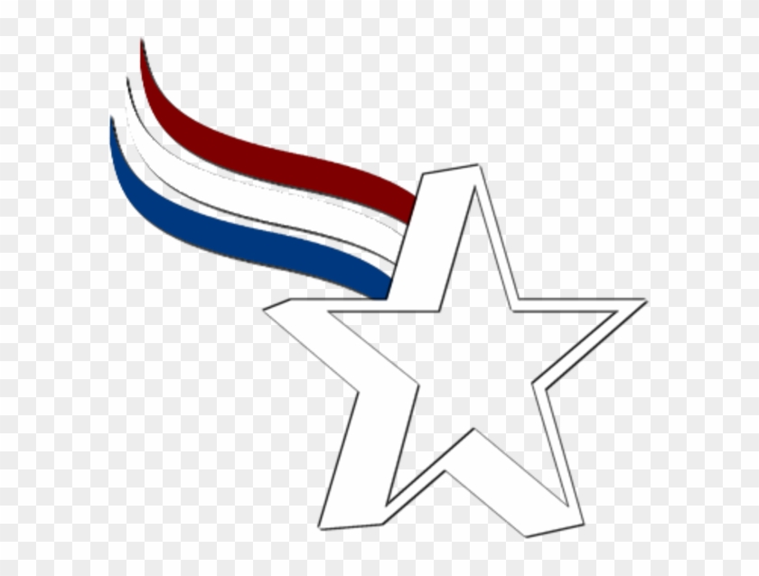 Star Red White Blue - Stars Red White And Blue Clipart
