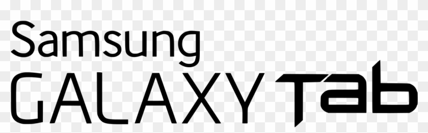 File Galaxy Tab Wikipedia Png Vector Samsung Logo Transparent - Samsung Galaxy Tab Font Clipart
