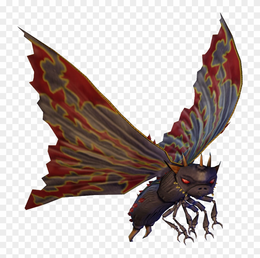 Godzilla Clipart Ps4 - Mothra Larva Godzilla Unleashed - Png Download