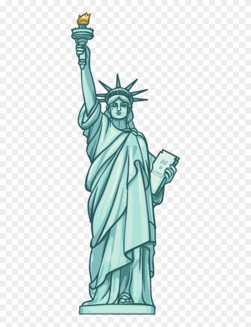 Statue Of Liberty - Statue Of Liberty Clipart Png Transparent Png