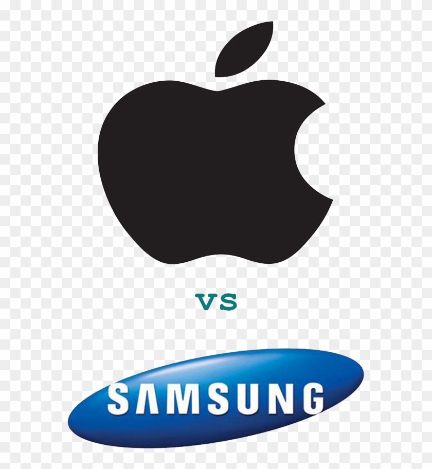 Apple Samsung Brand War Png Samsung Apple Logo - Samsung Clipart #553685