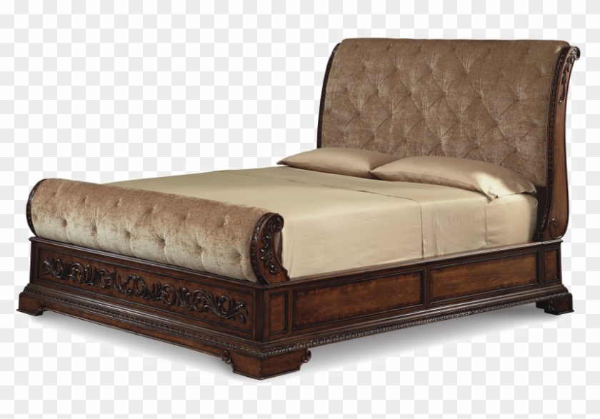 Sleigh Bed Png Hd - Upholstered Sleigh Beds Beds Clipart #553821