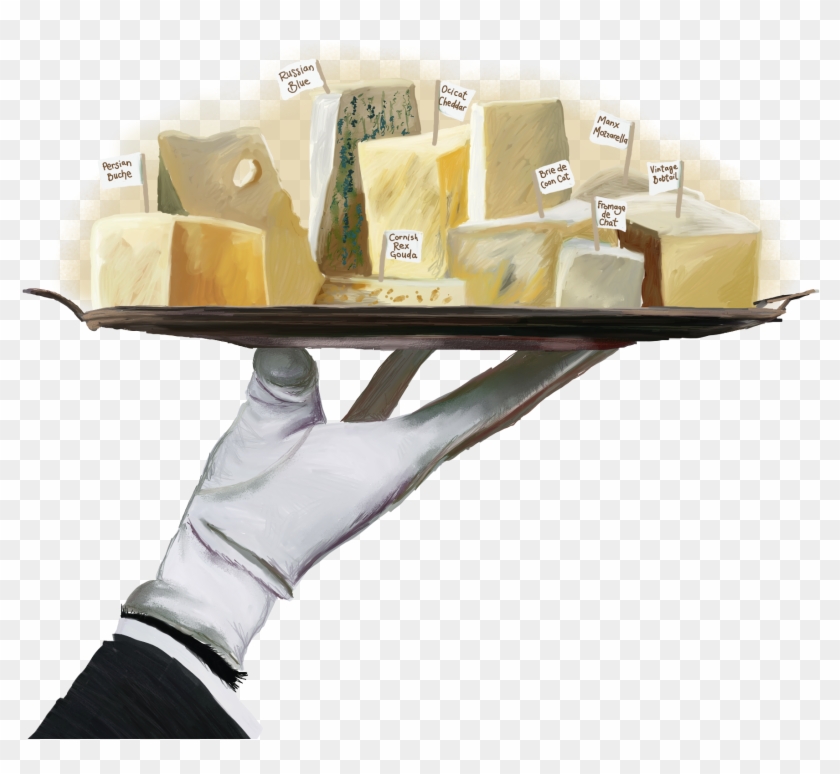 Slap Happy Larry - Cheese Plate Transparent Clipart #553909