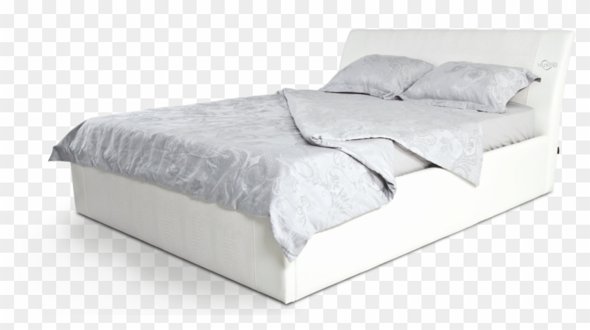 White Bedframe Transparent Background Clipart #553934