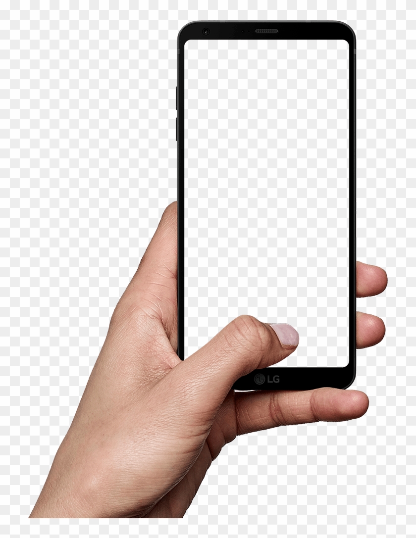 Download Mobile Cell Phone In Hand Png Transparent - Phone In Hand Png Clipart