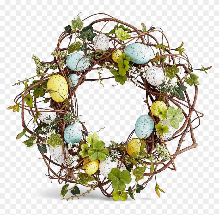 Easter Wreath Png Download Image - M And S Wreath Clipart #554405