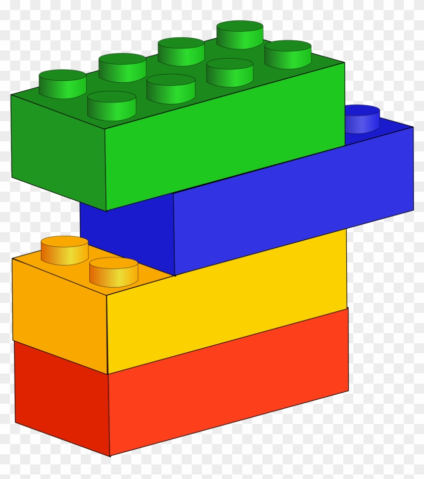 Vector Building - Clipart Of Blocks - Png Download #554464