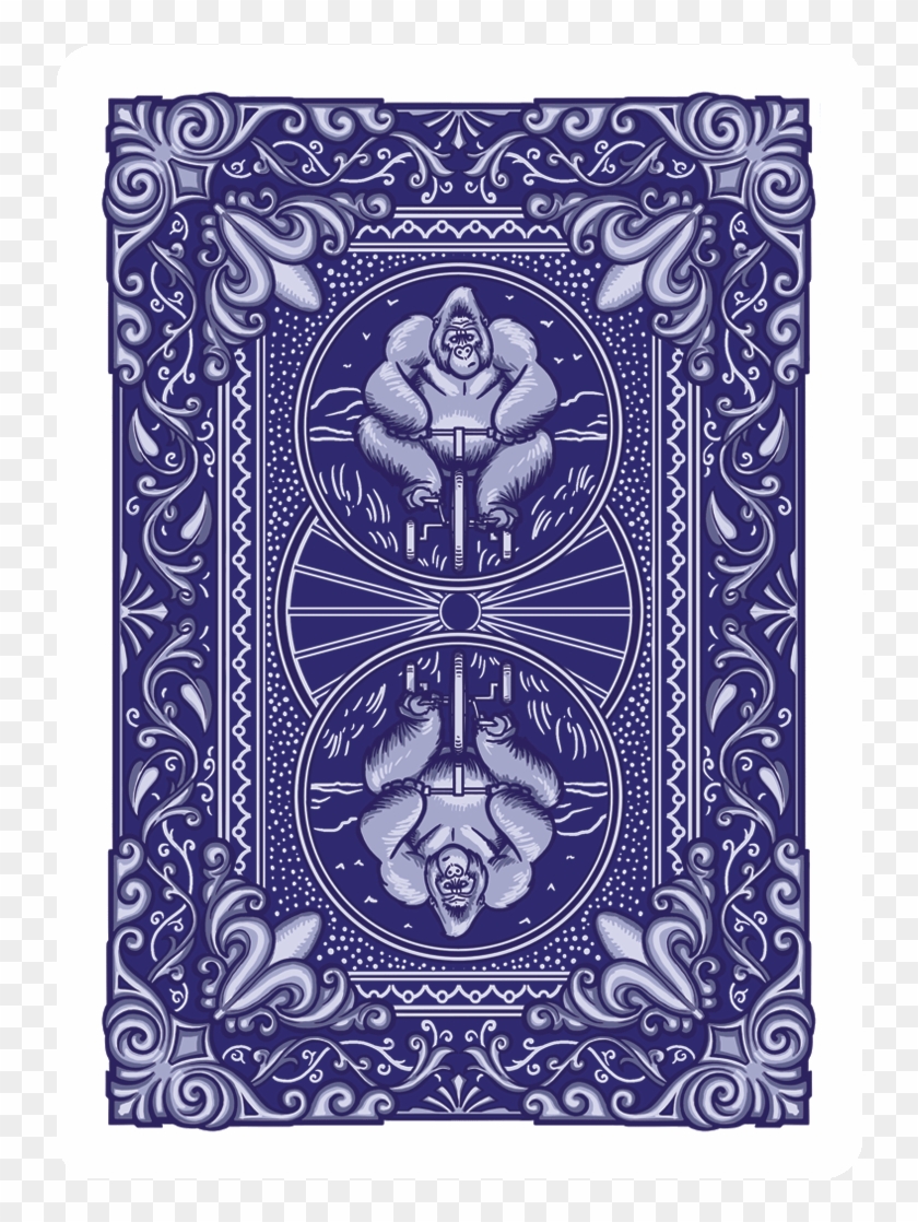 Gorilla Deck Playing Cards - Motif Clipart